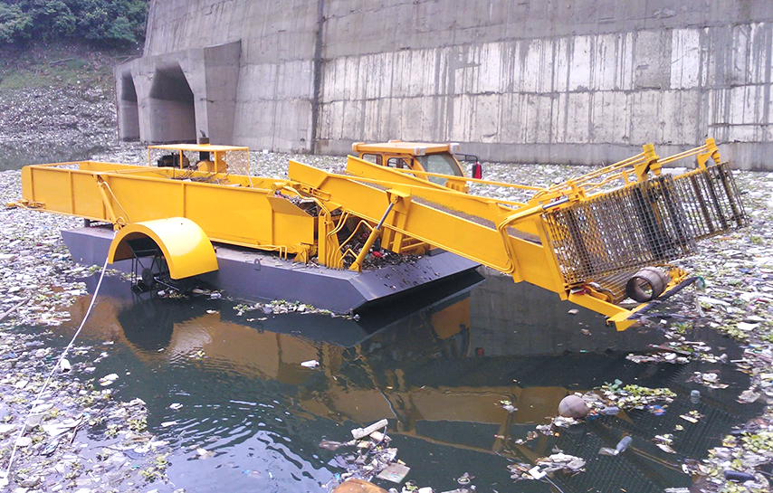 全自动垃圾打捞船